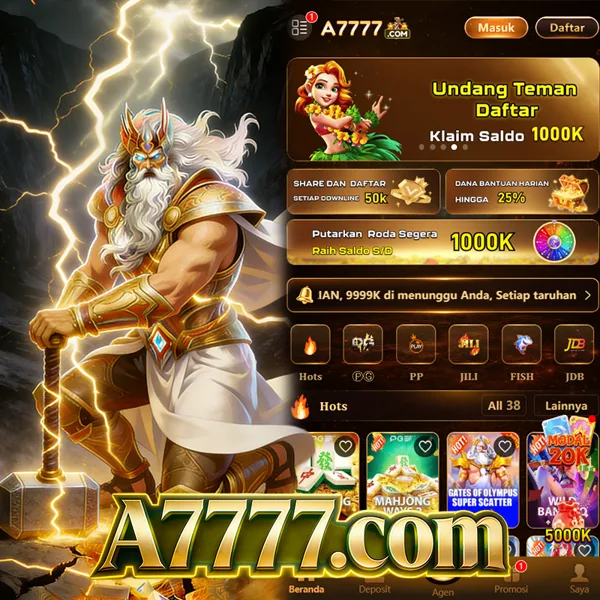 A7777 Slot Anti Rungkad Indonesia