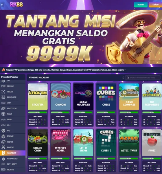 RK88 2026 Slot Gacor RTP Tinggi